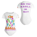 Womens Crew Neck Short Sleeve Slim Fit Bodysuit